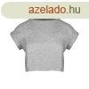 Mantis Ni crop top pl - Szrke melrozott | S