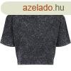 Build Your Brand Ni crop top pl Acid Washed - Sttszrke