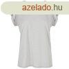 Build Your Brand Laza ni pl felhajtott ujjakkal - Vilgos