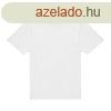 B&C gyerek rvid ujj, krnyakas pl B07E, White-12/13