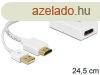 DeLock Adapter HDMI-A male > Displayport 1.2 female White