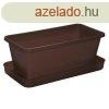 Small window box with saucer brown variant 41188