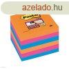 Post-it Super Sticky ntapads jegyzettmb, szivrvnycsomag