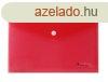 Irattart tasak, A5, PP, patentos, VICTORIA OFFICE, piros