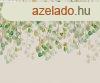 Lelg nvnyeket brzol tapta, 300x250 cm, zld - barna 