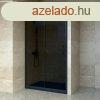 Welland SD-110 elhzhat zuhanyajt - 110 cm - fekete profil