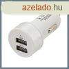 Auts USB adapter ? 2 portos, 12/24V szivargyjthoz, 5V/210