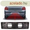 Rendszmtbla keretbe ptett tolatkamera + szenzorok (12V)