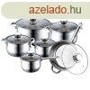 Bachmayer BM-1209 rozsdamentes acl ednykszlet, 12 rszes