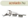 Sajtdarl 3 bettes, rozsdamentes