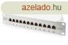 Digitus 12-port Patch Panel 1U Grey
