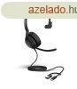 Jabra Evolve2 50 USB-C/A UC Mono Headset Black