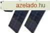 12V 2x150 Watt napelemes tlt szett tltsvezrlvel Poly S