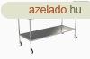 Villard - Rozsdamentes mszerkocsi 2 polcos 160*60