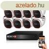 Provision 8 dome biztonsgi kamers IP kamera rendszer 2MP