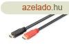 Assmann HDMI High Speed connection cable, type A, w/ amp. 10