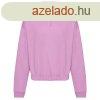 Just Hoods Ni crop top pulver rvid cipzrral - Levendulas