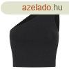 SF (Skinnifit) Ni crop top egyvllas fazonban - Fekete | 2X