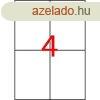 Etikett, univerzlis, 105x148 mm, extra ers, APLI "Sup