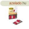 Jellcmke 25,4x43,2mm, 50lap, manyag, 3M 680-1 piros