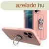 Ring tok szilikon tok iPhone XS max pink