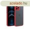 iPhone 13 manyag tok, piros, fekete