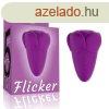  Flicker Rechargeable Vibrator Purple 