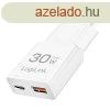 Logilink Dual-USB-C GaN charger White