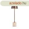 Modern asztali lmpa stt bronz 37 cm LED-del, dimmelhet, 