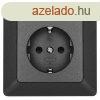 EMOS A6002.2, Csatalakoz aljzat SCHUKO, antracit