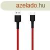 EGY Xiaomi Mi Braided USB Type-C kbel 1 m, piros/fekete - S