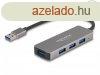DeLock 4-portos USB3.2 HUB Silver