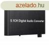 192 kHz-es DAC 5.1 csatorns digitlis audio konverter dekd