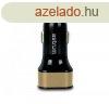 Astrum CC210 v2 arany auts tlt 2.4A 2USB, 2X Smart IC 12W