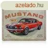 Ford Mustang lemeztbla, Ford Mustang GT 1967 Red, 30 x 40 c