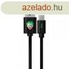 USB kbel DC - Joker 001 USB - MicroUSB adatkbel 1m fekete