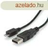 Micro USB-B tltkbel 1m Fekete (USB-A/USB-B)