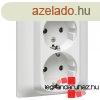 Legrand Galea Life 2X2P+F aljzat biztonsgi zsaluval, csavar