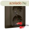 Legrand Galea Life 2X2P+F aljzat biztonsgi zsaluval, csavar