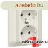 Legrand Galea Life 2X2P+F aljzat biztonsgi zsaluval, csavar