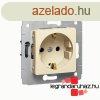 Legrand Cariva 2P+F csatlakozaljzat gyermekvdelem bzs, Le