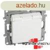 Legrand Nilo 2P+F aljzat csapfedeles biztonsgi zsaluval, 