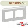 Legrand Program Mosaic 2x2 modulos keret, vzszintes, alumn