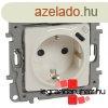 Legrand Nilo 2P+F fldelt aljzat, USB C-tpus csatlakozva