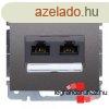 Legrand Galea Life 2xRJ45 Cat.6 UTP, LCS2, mlybronz GM77583