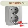 Legrand Valena Allure 2x2P+F csatlakozaljzat biztonsgi zsa