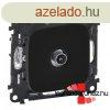 Legrand Valena Allure TV aljzat csillagpontos 1,5 dB fekete,