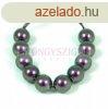 Swarovski igazgyngy utnzat - iridescent purple -8mm