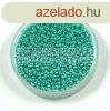Miyuki ksagyngy - 435 - Opaque Aqua Luster ? mret:15/0