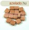 Tile gyngy - powder golden shine - 6x6mm